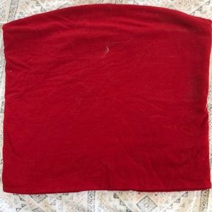 Brandy Melville red tube top